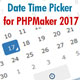 Custom PHPMaker Extension DateTime Picker for PHPMaker 2017